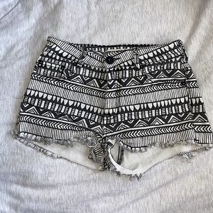 PacSun Bullhead High Rise Denim Shorts